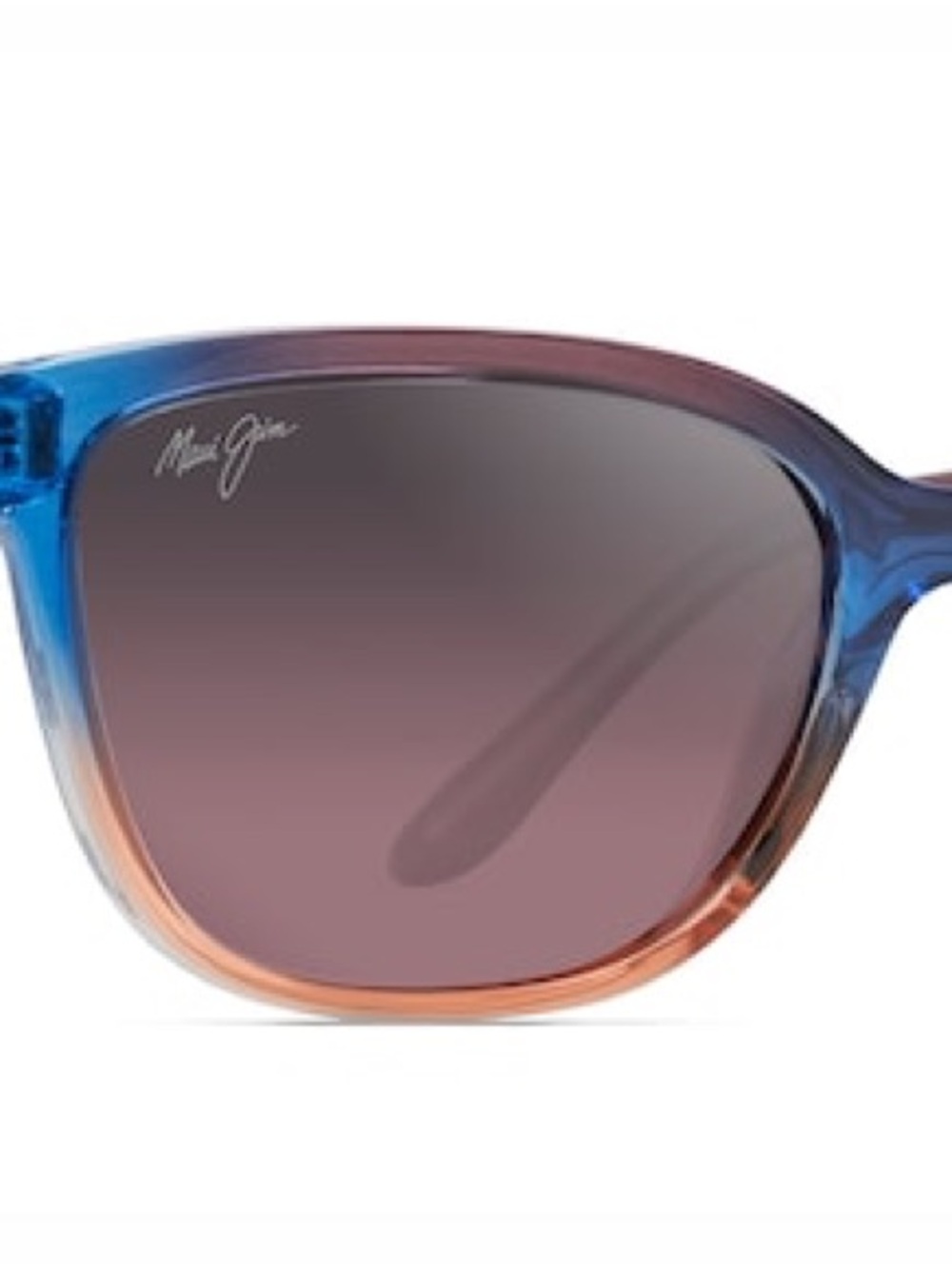 Maui Jim Women's Gradient Blue-to-Orange Frame Sunglasses